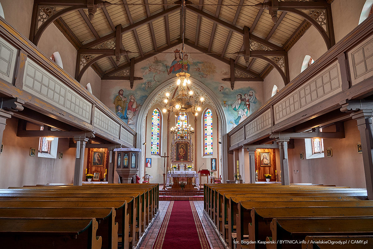 Kościół w Dobrosułowie - wnętrze